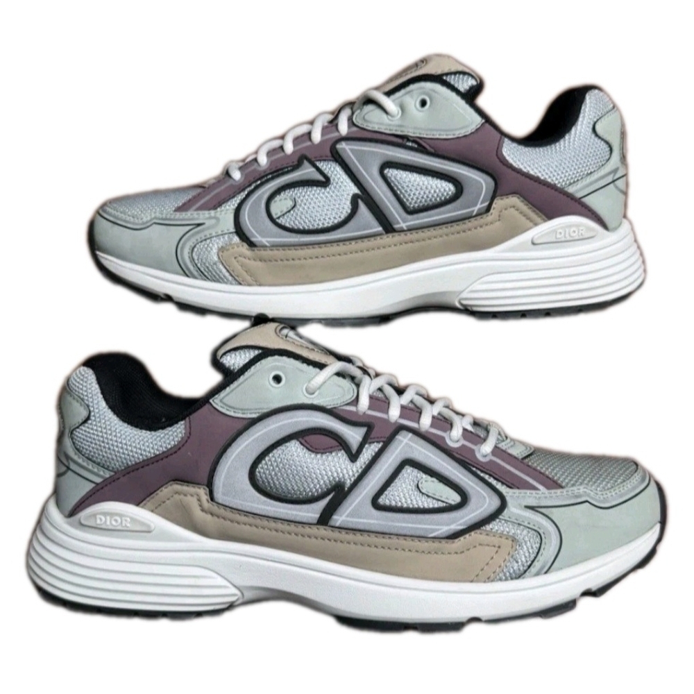 Dior B30 'Reflective CD30 Light Green Purple EU 41 / US Wmns Sz 10 /Mens Sz 8 - Picture 3 of 15